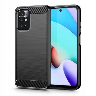 Case Tpucarbon Black do Xiaomi Redmi 10