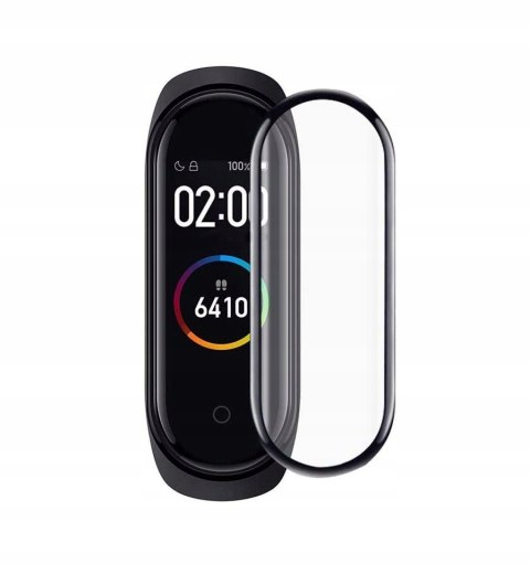 Do Xiaomi Mi band 4 i 3 - Szkło Hybrydowe Pełne