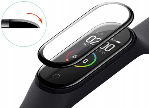 Do Xiaomi Mi band 4 i 3 - Szkło Hybrydowe Pełne