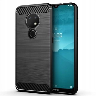 Etui Carbon Case do Nokia 7.2 / Nokia 6.2 Czarny