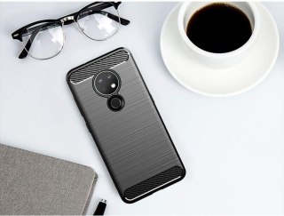 Etui Carbon Case do Nokia 7.2 / Nokia 6.2 Czarny