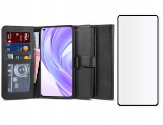 Etui Portfel 2+ Szkło do Xiaomi Mi 11 Lite 4G / 5G