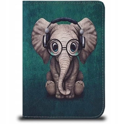 Etui Smartcase do Kindle Paperwhite V / 5 (11 generacja 6.8) ze słoniem
