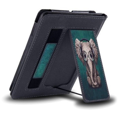 Etui Smartcase do Kindle Paperwhite V / 5 (11 generacja 6.8) ze słoniem