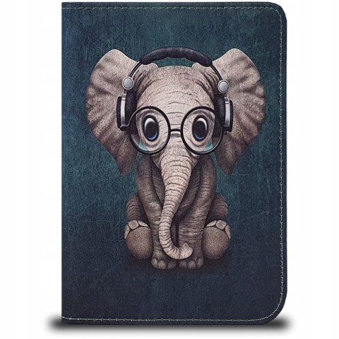 Etui Smartcase do Kindle Paperwhite V / 5 (11 generacja 6.8) ze słoniem