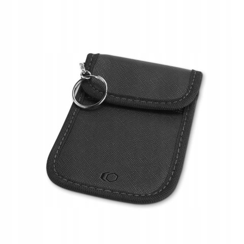 Pokrowiec na Kluczyki Blokujący Sygnał RFID Black