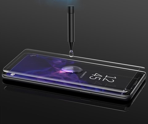SZKŁO SAMSUNG GALAXY S8 / S9 PLUS UV NA CAŁY EKRAN