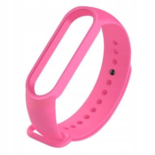 Silikonowa opaska do Xiaomi Mi Band 5 różowa