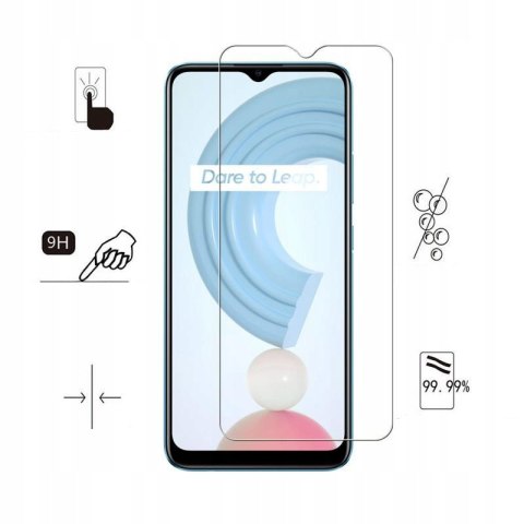 Szkło Hartowane 9H Płaskie do Realme C21