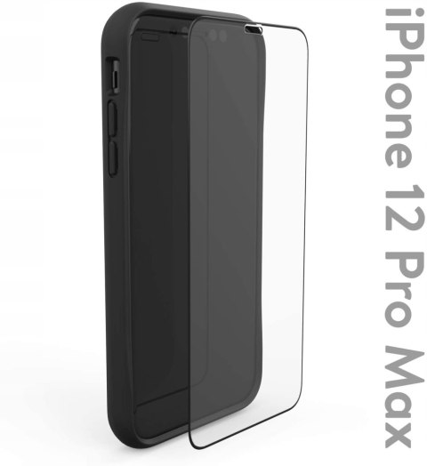 Szkło Hartowane Ochronne Full do iPhone 12 Pro Max