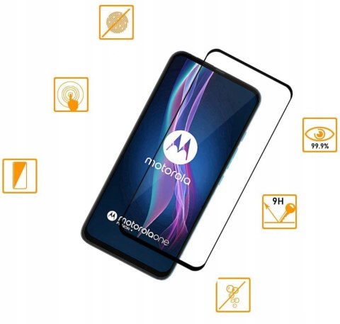Szkło Hartowane z Ramką do Motorola One Fusion+