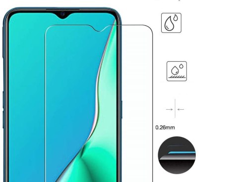 Szkło Ochronne Hartowane Płaskie do Oppo A31