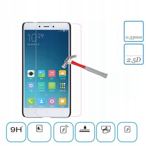 Szkło Ochronne Płaskie do Xiaomi Redmi Note 4 / 4X
