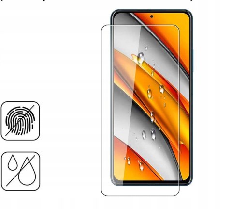 Szkło Płaskie 9H Hartowane do Xiaomi Poco F3