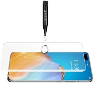 Szkło UV 3D 9H z lampą do Huawei P40 Pro