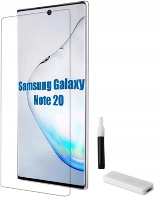 Szkło UV 3D 9H z lampą do Samsung Galaxy Note 20