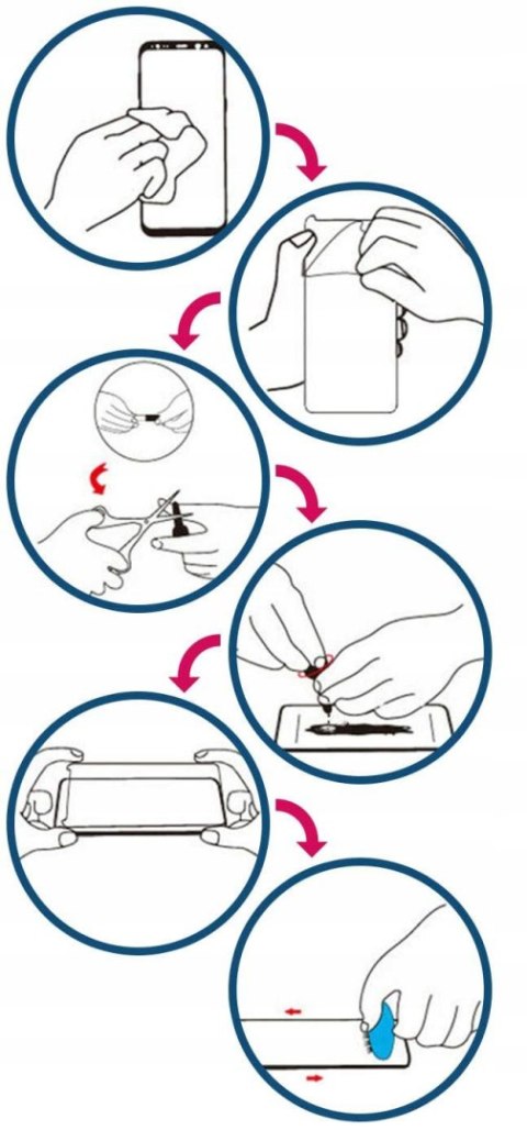 Szkło UV 3D 9H z lampą do Samsung Galaxy Note 20