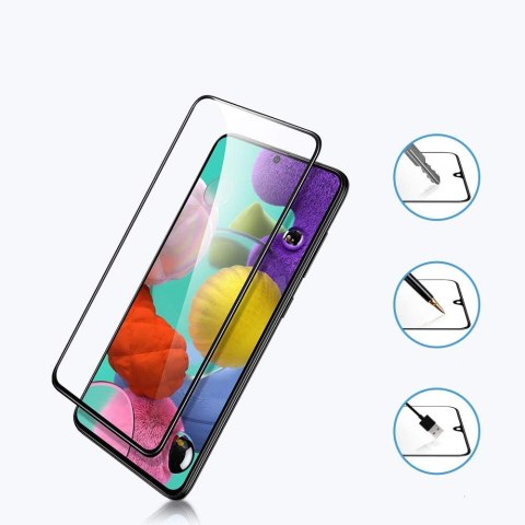 2 x Szkło Hartowane z Ramką do Samsung S20 FE