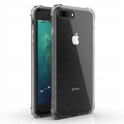 Etui A-Shock bezbarwne do iPhone 8 Plus / 7 Plus