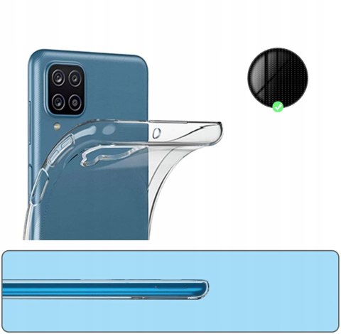 Etui Bezbarwne Clear Case do Samsung Galaxy A12