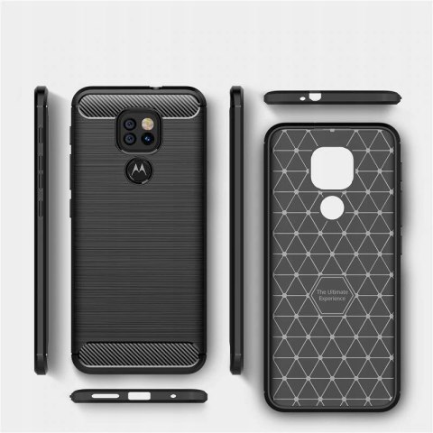 Etui CarbonTpu do Motorola Moto G9 Play / E7 Plus