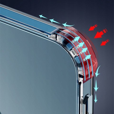 Etui Clear Magnetic + szkło do iPhone 12 / 12 Pro