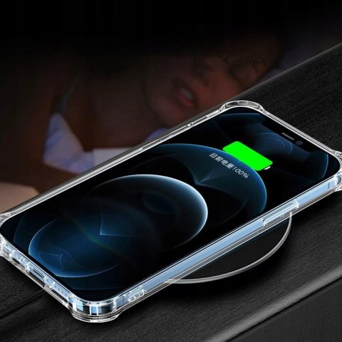 Etui Clear Magnetic + szkło do iPhone 12 / 12 Pro