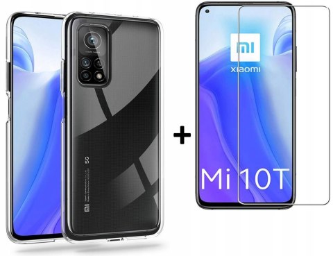 Etui Crystal do Xiaomi Mi 10T / Mi 10T Pro + Szkło