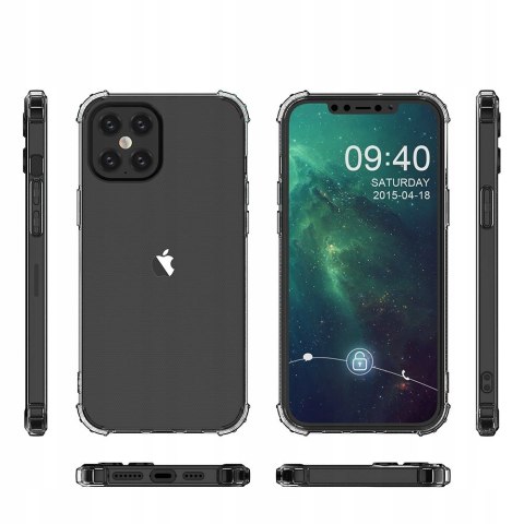 Etui Plecki A-Shock + szkło do iPhone 12 Pro Max