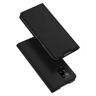 Etui Portfel Black+ szkło do Samsung Galaxy A42 5G
