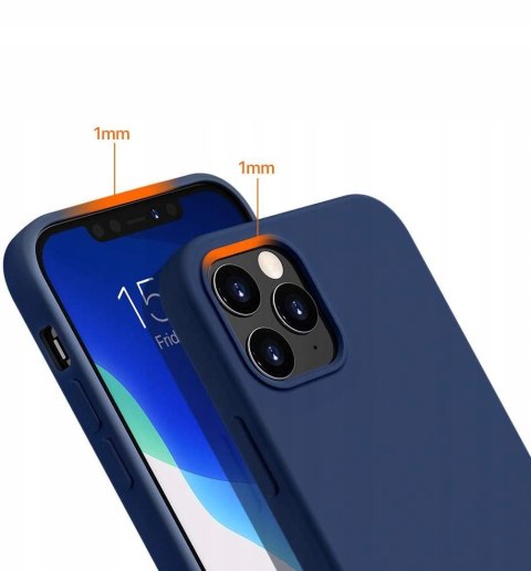 Etui Silicone Braders + Szkło do iPhone 12 Pro Max