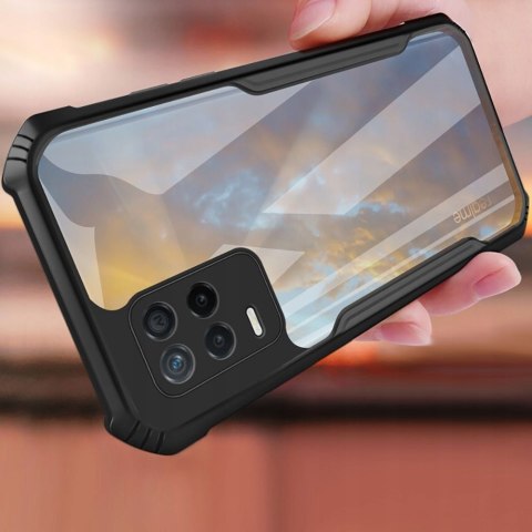 Etui z Czarną Ramką Beetle do Realme 8 / 8 Pro