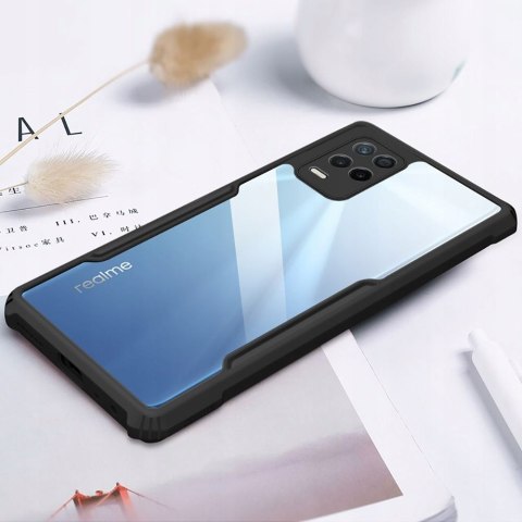 Etui z Ramką Beetle + Szkło do Realme 8 / 8 Pro