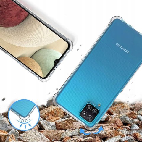 Plecki Clear Żelowe A-shock do Samsung Galaxy A12