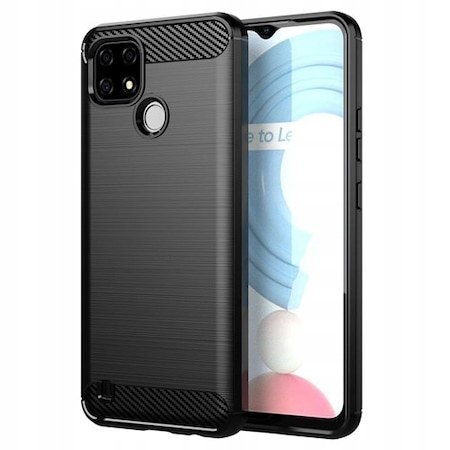 Plecki Karbon Elastyczne + Szkło do Realme C21