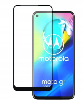 SZKŁO pełne CAŁY EKRAN do MOTOROLA MOTO G8 POWER