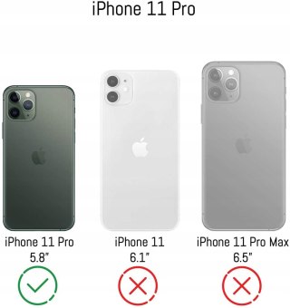 Szkło 2,5D + Etui Ring do iPhone 11 Pro