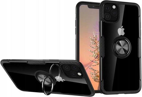 Szkło 2,5D + Etui Ring do iPhone 11 Pro