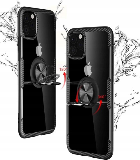 Szkło 2,5D + Etui Ring do iPhone 11 Pro