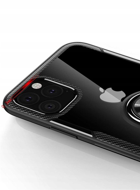 Szkło 2,5D + Etui Ring do iPhone 11 Pro