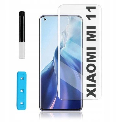 Szkło Hartowane + Lampa UV do Xiaomi Mi 11