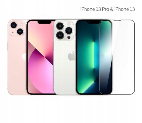 Szkło Hartowane Pełne do iPhone 13 / 13 Pro