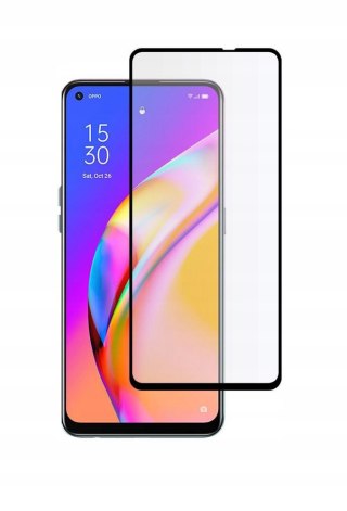 Szkło Hartowane Pełne z Ramką do Oppo Reno 5 Lite