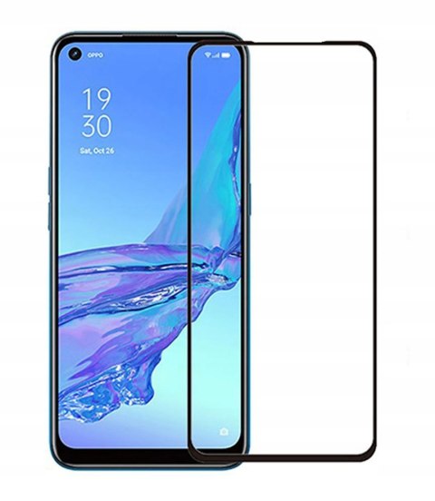 Szkło Hartowane Pełne z Ramką do Oppo Reno 6 4G