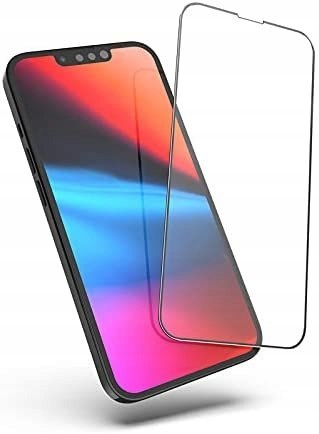 Szkło Hartowane z Czarną Ramką do iPhone 13 Mini