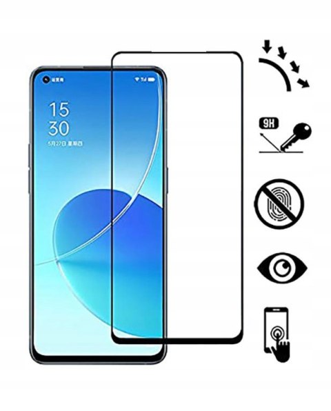Szkło Hartowane z Ramką do Oppo Reno 5 4G / 5G
