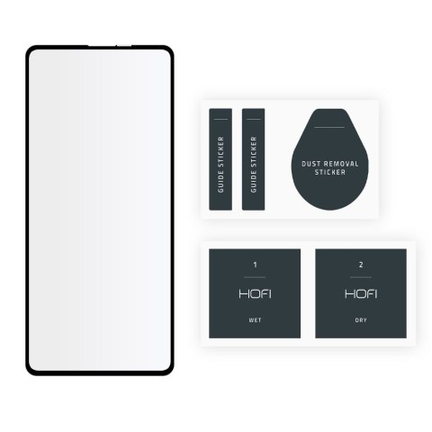 Szkło Ochronne 9H Pełne z Ramką do Realme 8i