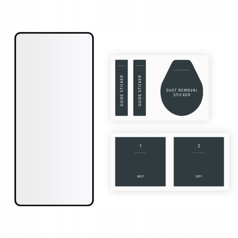 Szkło Pełne z Ramką do Xiaomi 11T 5G / 11T Pro 5G
