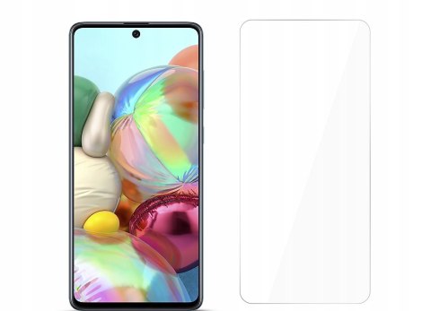 Szkło ochronne płaskie do Samsung Galaxy A71 Clear