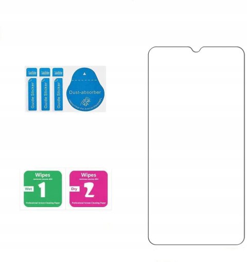 Szkło ochronne płaskie do Xiaomi Redmi Note 8T